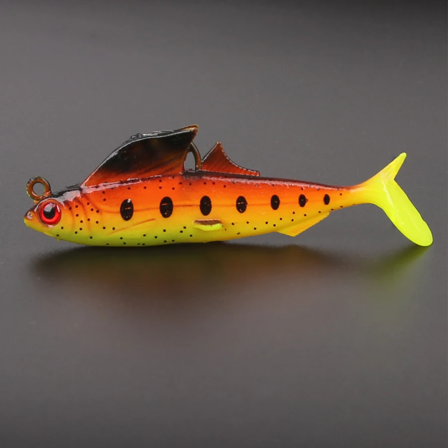 ARDEA soft lure with jig head soft plastic lure 85mm 11.6g lead lure soft tail lure soft lure perch lure