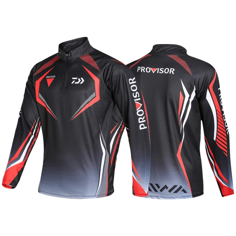 

Daiwa DAWA Summer Long Sleeve Fising Clothes Dawa Sunscreen Breathable Anti Mosquito Quick Drying Cold Sensation Fishing Shirts