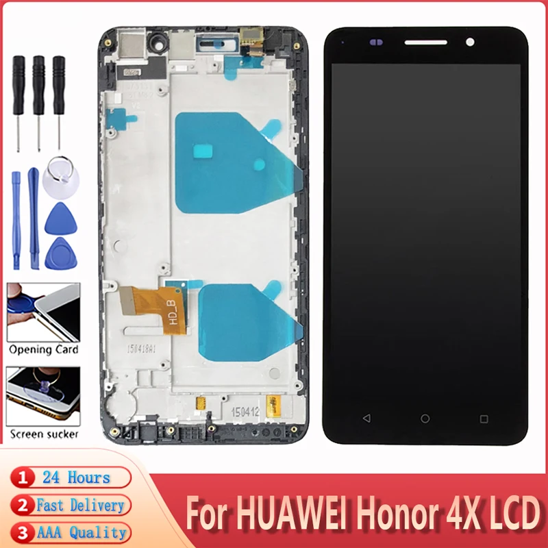 Модуль дисплея для Huawei Honor 4X ЖК-дисплей с сенсорным экраном в сборе дигитайзер