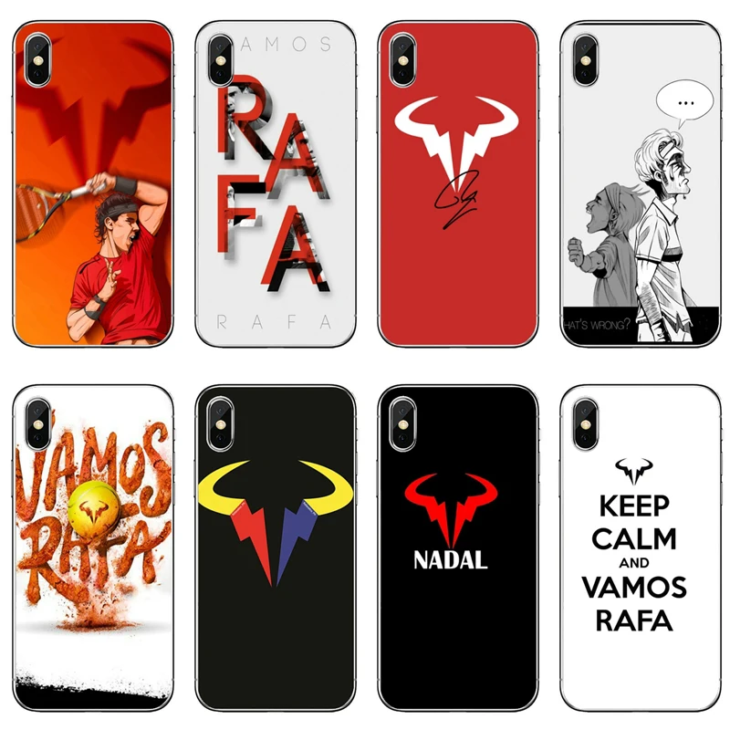 Аксессуары чехол для телефона iPhone 11 Pro XS Max XR X 8 7 6 6S Plus 5 5S SE 4S 4 iPod Touch Rafael Надаль |