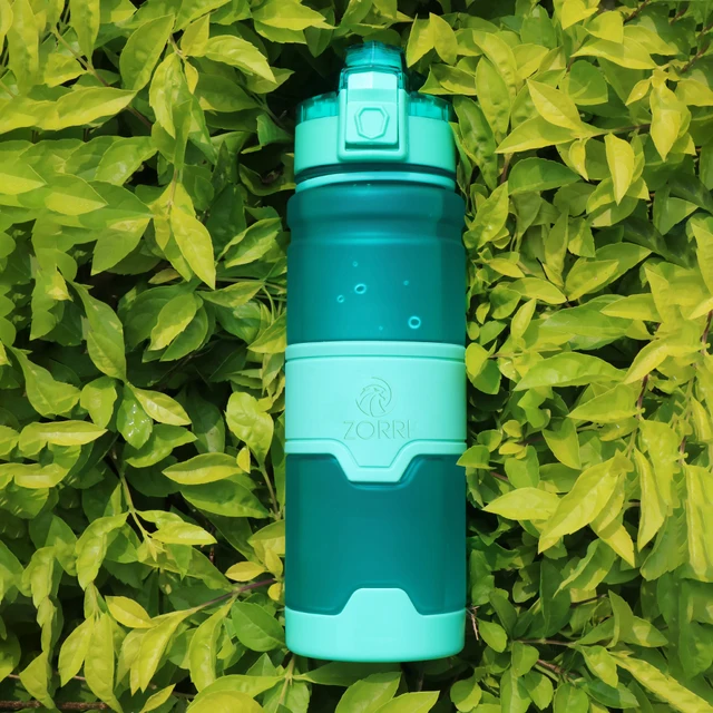 ZORRI Sport Water Bottles BPA Free Portable Gym Anti-fall Leak-proof Drinkware Outdoor Travel Camping HikingTritan Drink Bottle 2