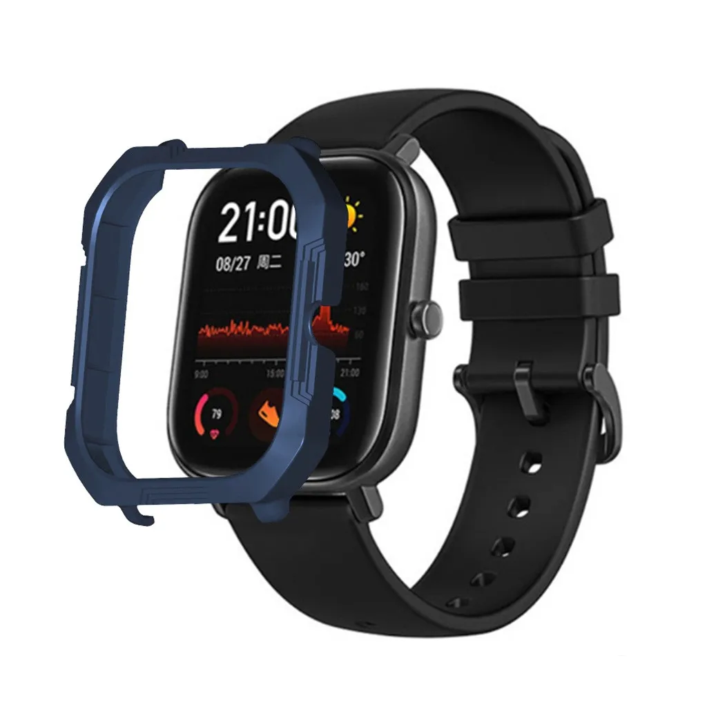 Защитный чехол для часов Huami Amazfit GTS Сменный Чехол из поликарбоната защитная рамка