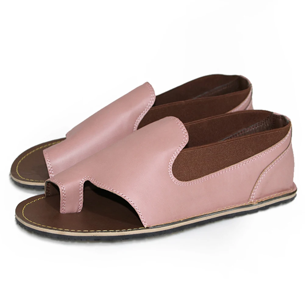 

Cool Casual Summer Leisure Beach Comfortable Women Sandals Soft Simple Flat Heel Solid Fashion Artificial PU Girls