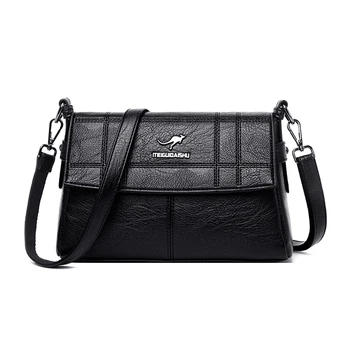

Chu JJ Casual Flap Bag Women Messenger Bags High Quality Women's Genuine Leather Handbags Shoulder CrossBody Bags Women