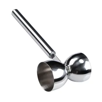 

25/35ml Stainless Steel Double Jigger Measure Cup Long Handle for Cocktail Bartender Bar