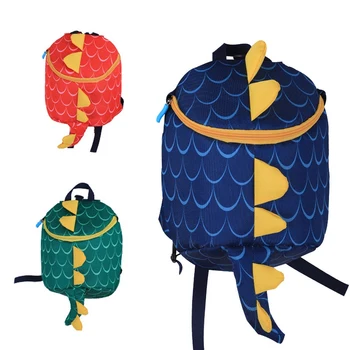 

Children's Safety Harness Backpacks Girl Boys Baby Anti-Lost Package Dinosaur Bags