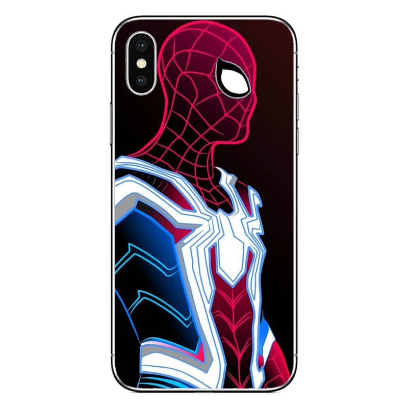 Marvel забавная с рисунком дедпула Человек паук обложка фильма мягкий силиконовый