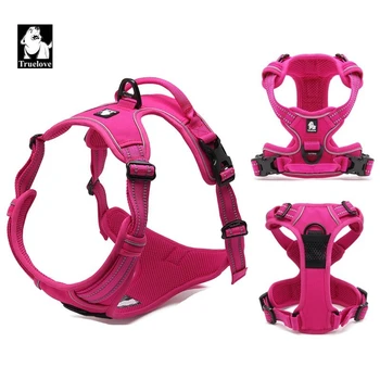

Truelove Dog Pet Adjustable Harness Nylon Large Big Dog Vest Padded Reflective Outdoor Harness