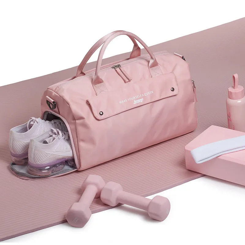 

Men Women Gym Bags for Training Outdoor Sports Dry Wet Separation Short-distance Travel Luggage Bag Waterproof Swimming Yoga Bag