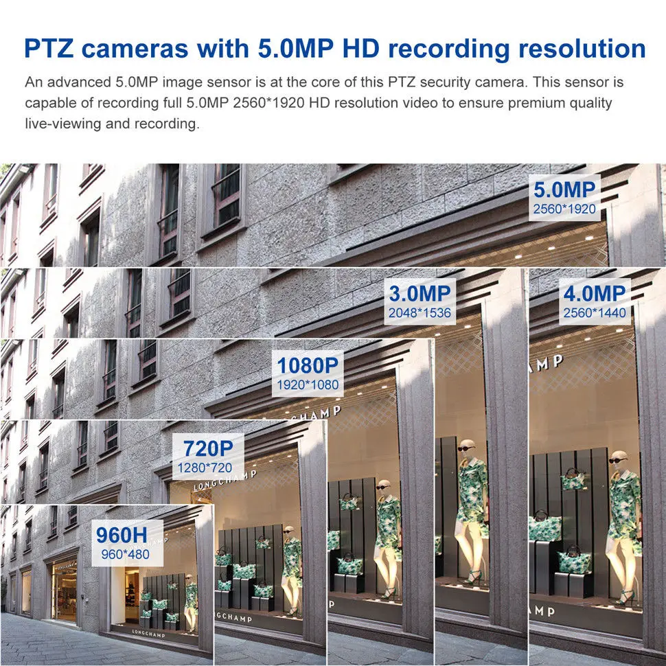 5.0MP CCTV 10xzoom ptz-камера с поддержкой POE Камера s 8CH POE H.265 NVR Системы Водонепроницаемый ONVIF ИК 5MP PTZ открытый IP Камера добавьте 2 ТБ 4 ТБ HDD