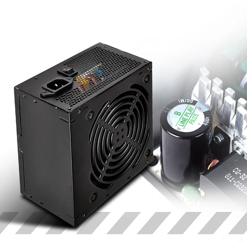 Блок питания для SilverStone ATX немодульный 80 плюс Бронзовый игровой бесшумный блок питания 450 Вт блок питания SST-ET450-B