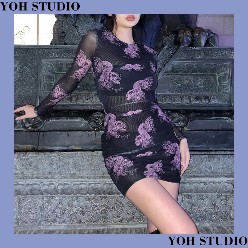 Новые модели осенне-зимних соблазнительных облегающих прозрачных клубных