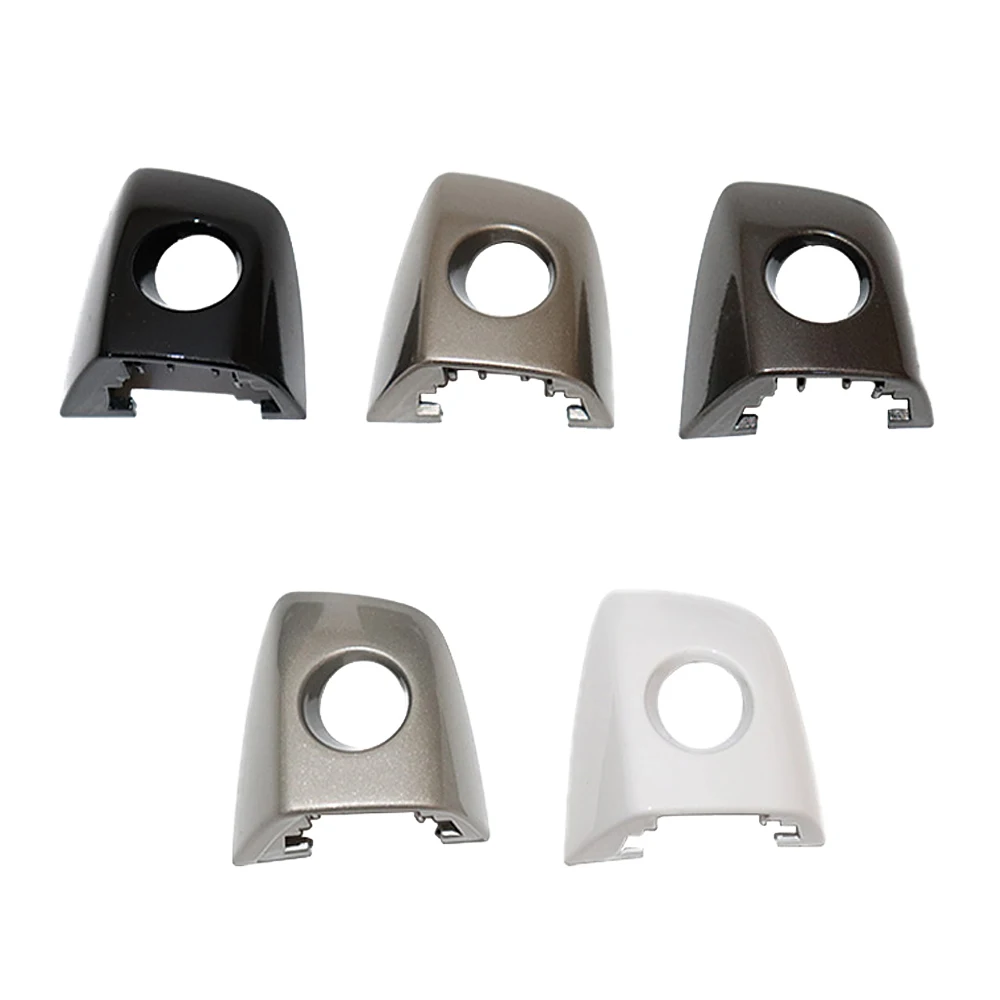 WXZOZMD Türgriff Abdeckkappe Schwarz-Silber Für Audi A6 A7 A8 - Original 4H1837879