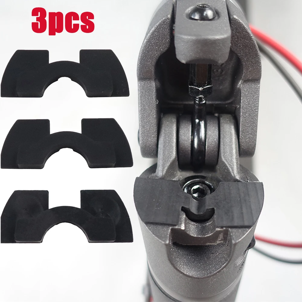 3pcs Electric Scooter Part/Accessories Rubber Pad Pole Shakeproof Cushion Silicone Vibration Damping For Xiaomi Mijia M365/Pro | Спорт и