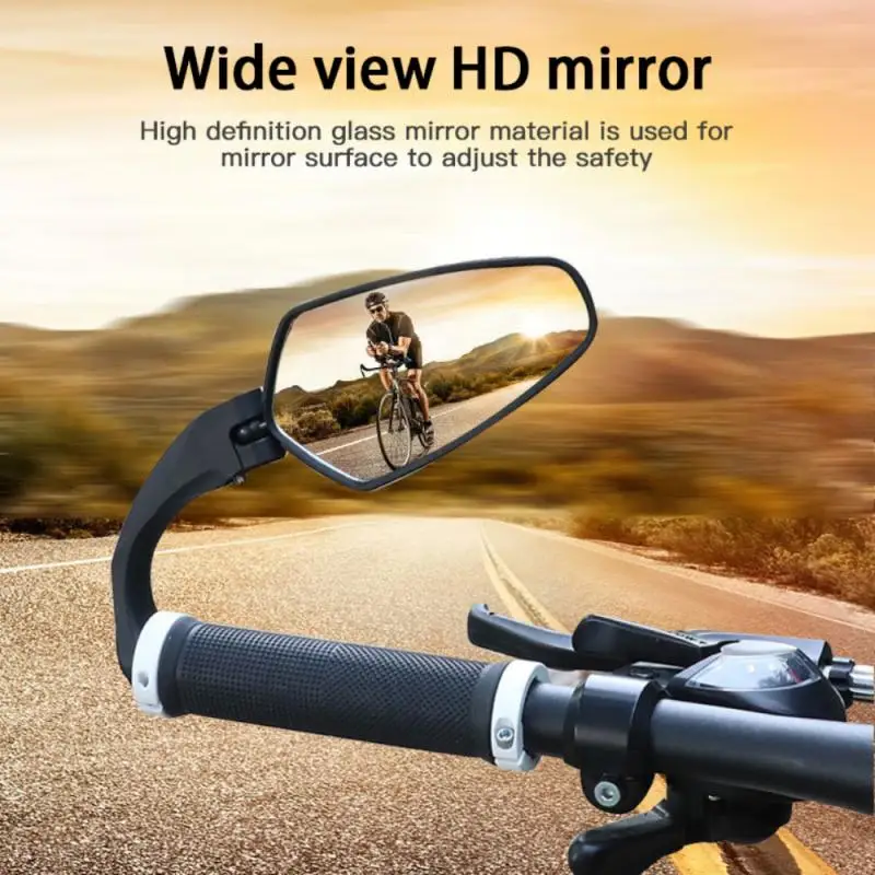 

Зеркало заднего вида для велосипеда, регулируемое Поворот на 360 градусов, 16-22 мм