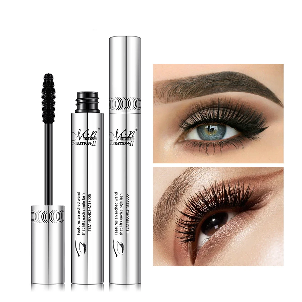 

Professional 4D Fiber Lash Mascara Black Thick Lengthening Eye Lashes Eyelash Extension Waterproof Long Lasting Mascara
