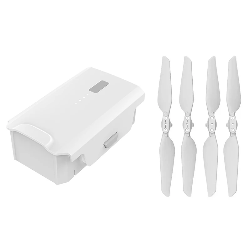 1battery props FIMI X8 SE Интеллектуальный аккумулятор 11,4 в 4500 мАч Радиоуправляемый Дрон Квадрокоптер до 33 минут Лопасти пропеллера - Цвет: 1battery props