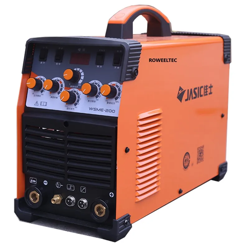 WSME-200 TIG-200 TIG-200P AC DC Pulse TIG Welder Welding Machine Aluminium 220V portable spot welder intelligent control dual pulse spot welding machine adjustable high power welding machine control board diy