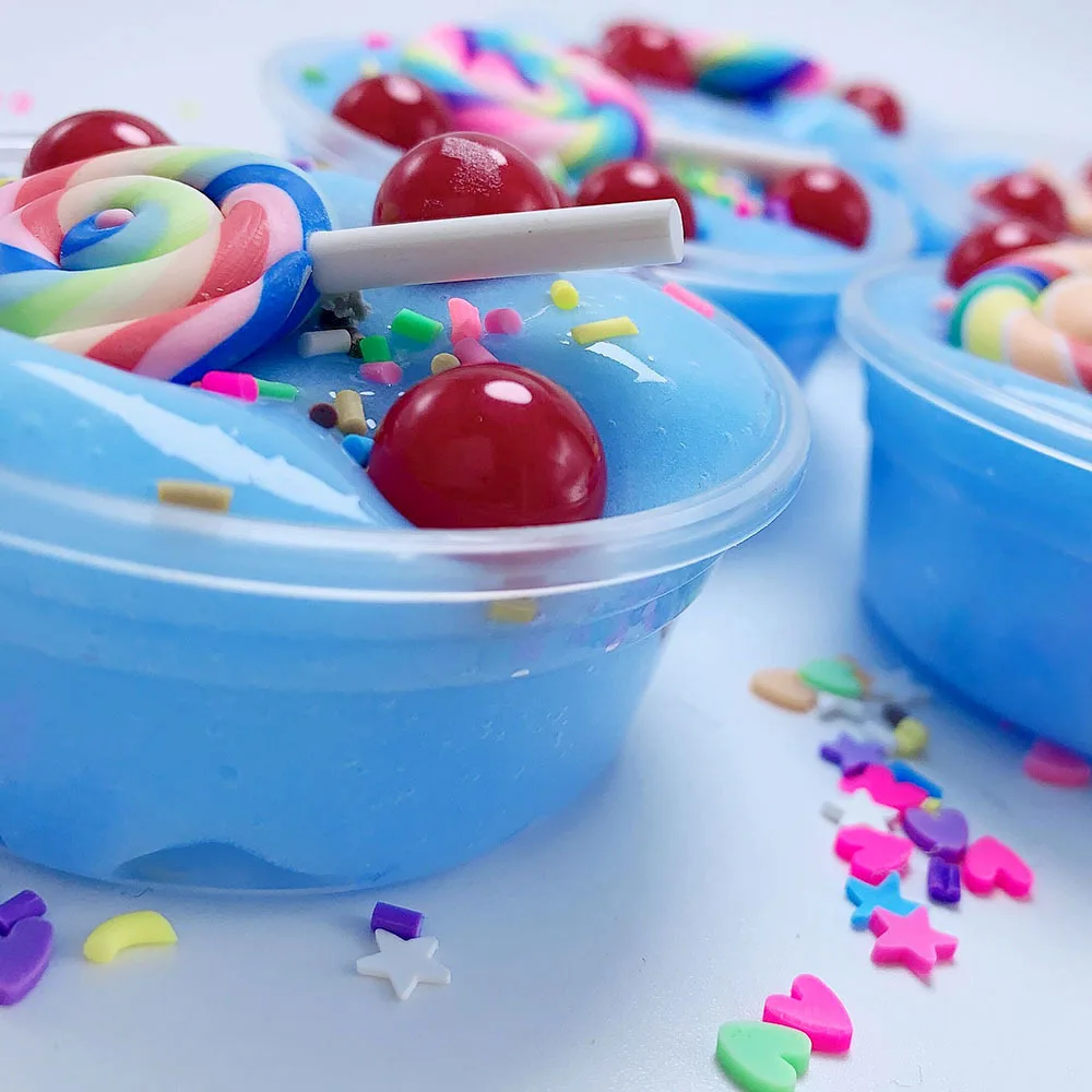 120 мл Новые DIY мягкие леденцы слизи игрушки для детей резиновые Лизун слизи антистрессовые игрушки динамический песок для сжимаемых игрушек ручная шпатлевка