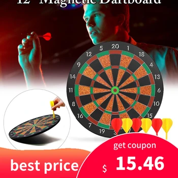 

Magnetic Dart Board Set Safe to Use Protective Easy Hanging Dart Board Set Parent-child Game Accessories