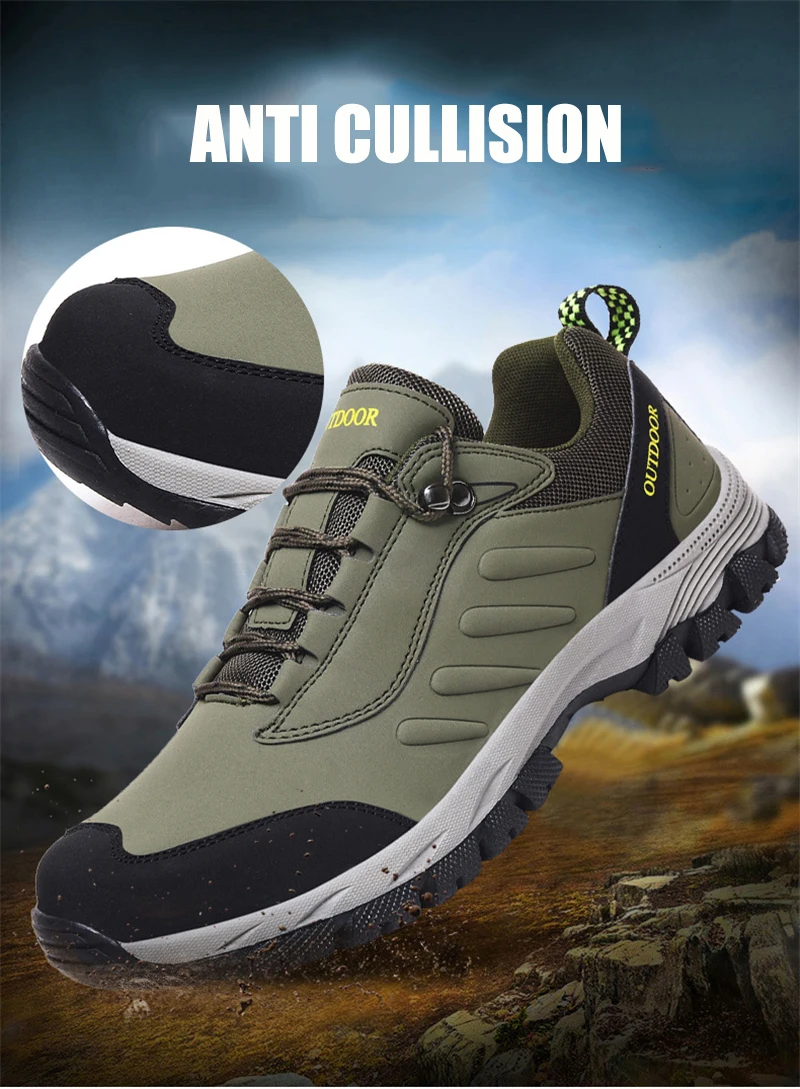 Humtto мужские большие размеры 39-48 походная обувь для пешего туризма износостойкая альпинистская обувь водонепроницаемые кроссовки мужские