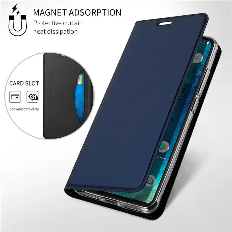 Для Xiaomi mi 8 9 SE 9T A1 A2 A3 Lite F1 Red mi 4X 5A 6 6A S2 Note 8 iPhone 7 6 Plus 5 iPad Pro магнитная кожа флип чехол держатель для карт чехол-книжка