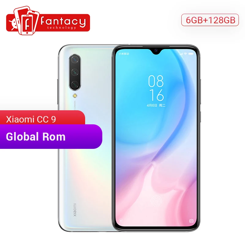 Xiaomi CC 9 CC9 6 GB ram 128 rom мобильный телефон Snapdragon 710 48MP Тройная камера 32MP фронтальная 39