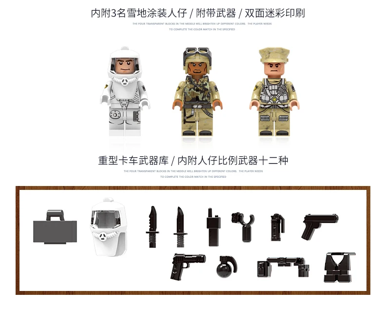 XingBao Military Series Tiger Tank Model Building Blocks Sets Weapon War Chariot Creator Army WW2 Soldiers DIY Bricks Kids Toys