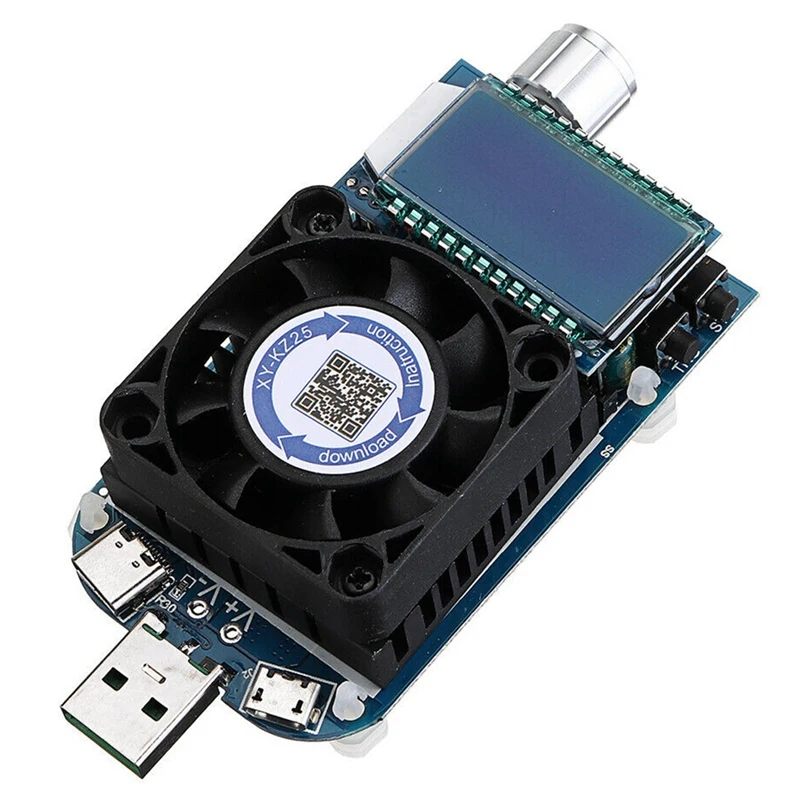 HFES Kz25 25 Вт 4A Usb Интеллектуальный триггер электронная нагрузка Быстрая зарядка Тестер Вольтметр
