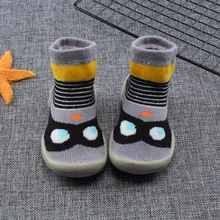 Детские носки-тапочки; носки до щиколотки для малышей; сезон весна-осень; мягкие носки-тапочки унисекс; Всесезонная обувь От 1 до 3 лет