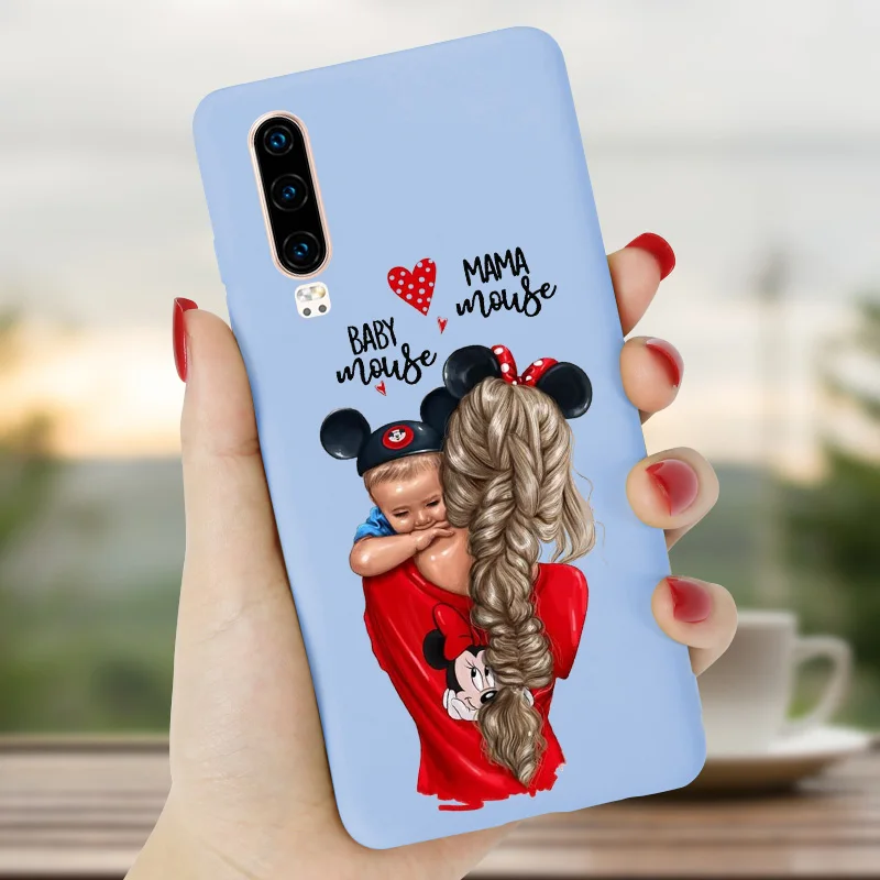 LSMM4 Для huawei P Smart Plus чехол Super Mama Girl Mom Boy Baby чехол для телефона huawei P30 Lite P20 PRO P10 P9 силиконовый чехол - Цвет: LSMM4