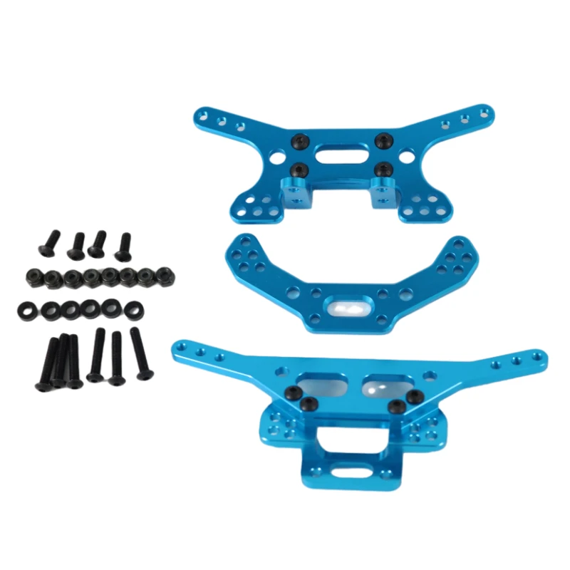 CNC ALLOY Front Rear Shock Absorber Bracket for 1/10 Tamiya DF-03 DF03 RC Car Upgrade Parts