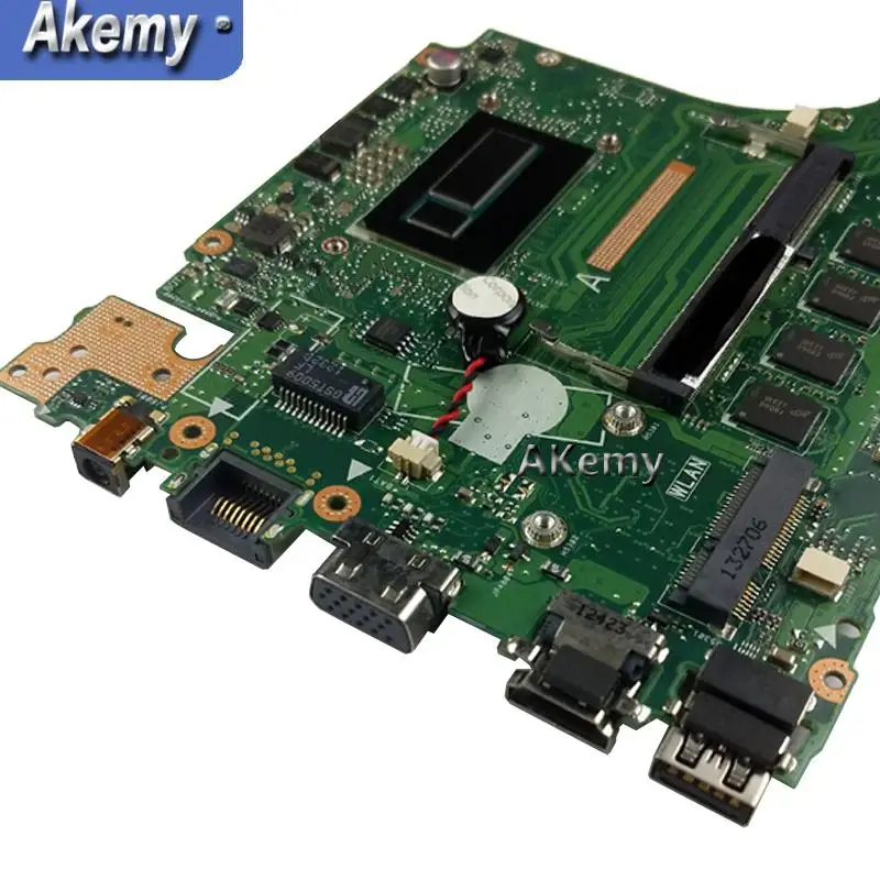 Akemy PU401LAC  With I3-4010U  CPU Onboard 4GB RAM mainboard REV 2.2 For Asus P401 P401L P401LA Laptop motherboard 100% Test
