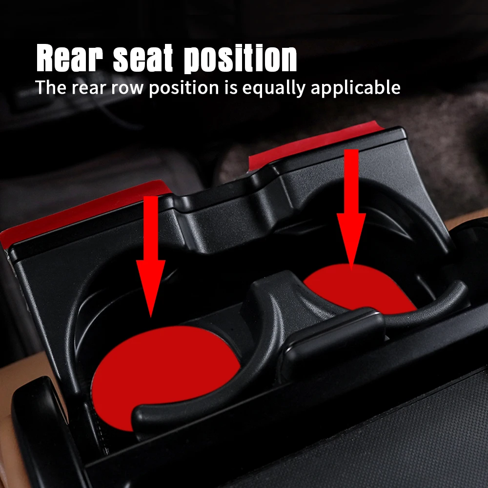 Car 1/2PCS Coasters Anti-Slip Pad Epoxy Cup Holder Mat For Chevrolet Cruze Lacetti Captiva Trax Impala Camaro Sonic Spark Sail