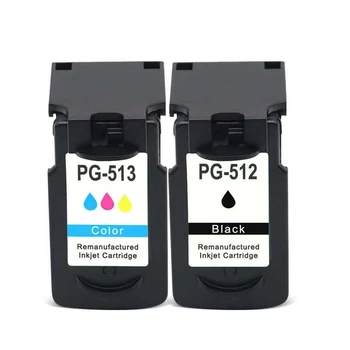 

Replacement Ink Cartridge PG-512 PG-513 Cartridge for Canon MP492 MP495 MP499 Printer Accessories Black/Color Cartridges