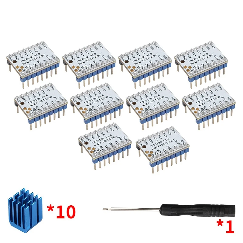 3d принтер аксессуары TMC2130 V1.0 шаговый двигатель драйвер ластик SPI с