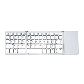

Mini folding keyboard Bluetooth Foldable Wireless Keypad with Touchpad for Laptops Tablet PC Mobile Phones