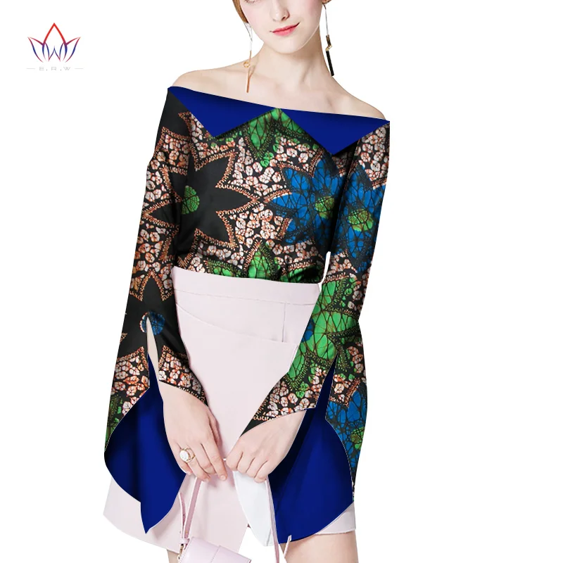 summer african clothing for women 6xl Dashiki other sexy Top one piece african clothes plus size cotton jacket print WY2051
