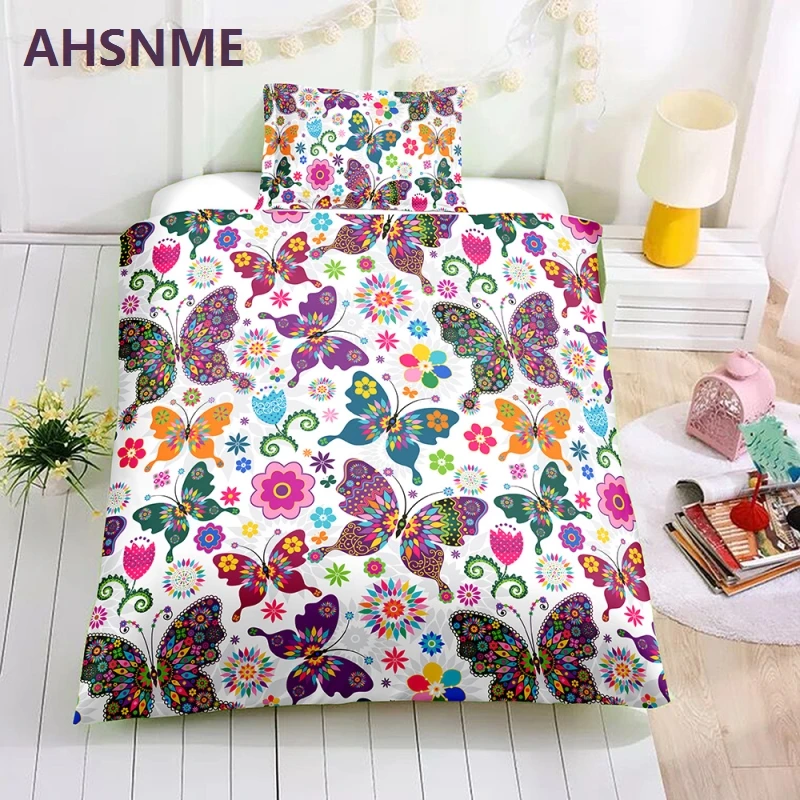 Специальное предложение AHSNME! Детский мультяшный Комплект постельного белья с