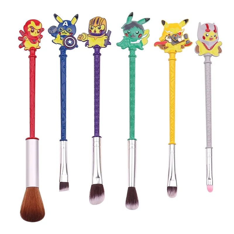 Роскошные животные эльф аниме милые кисти для макияжа набор косметических