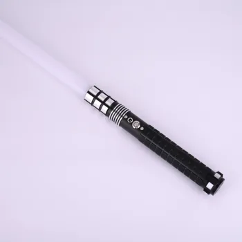 

SaberFeast Dueling Lightsaber RGB 1 inch 2 mm Blade Mental Handle Saber FOC Blaster Chargeable Volume Adjusting Cosplay Gift-020