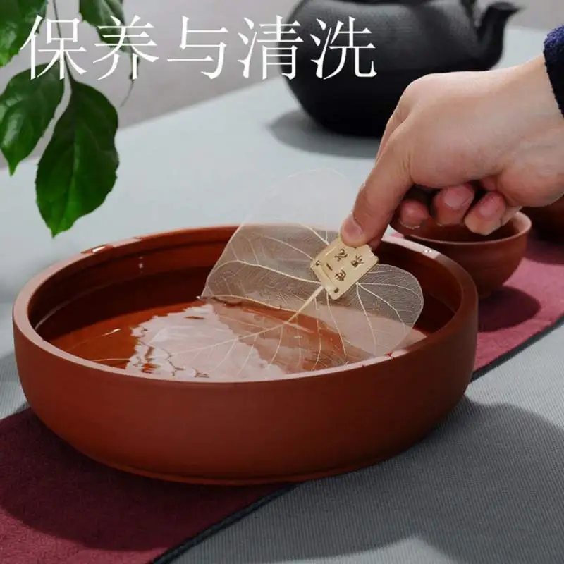 Белые фильтры для чая в форме листьев Bodhi сетчатые маркеры многоразовые