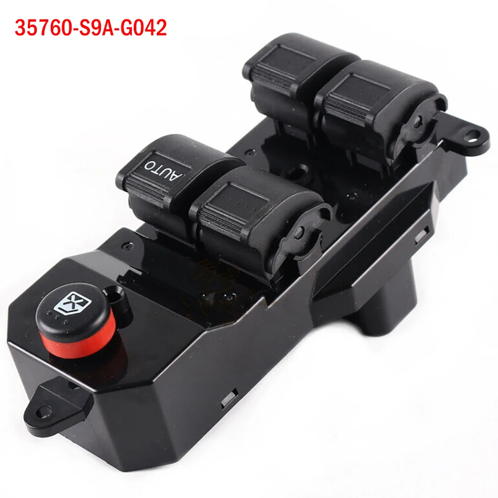35760-S9A-G042 for Honda Civic 2001-2005 Power Window Control Switch Electric Regulator Button Panel Interior Car Acce | Автомобили и