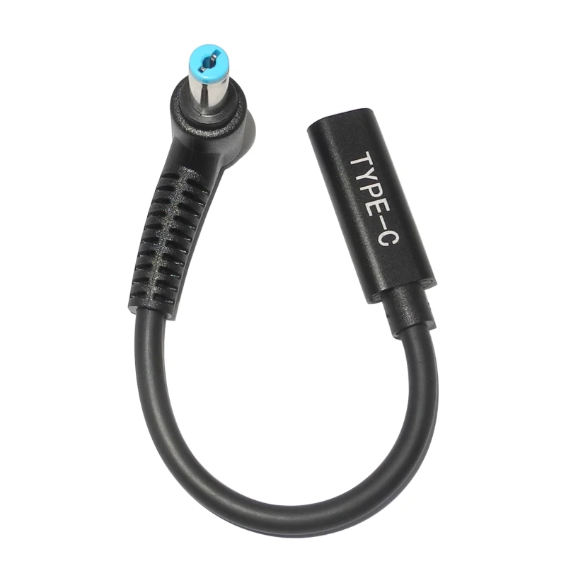 Адаптер питания постоянного тока с USB типа C Мама на Штекер 5 5*1 7 мм папа коннектор