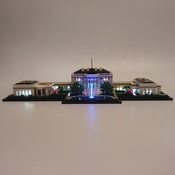 

USB Powered LED Lighting Kit For The White House 21054(LED Included Only, No Kit)For Children Kid Educational Toys Birthday Gift