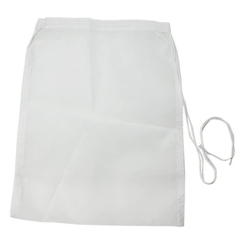 

Kitchen Accessories Practical Food Nut Milk Tea Fruit Juice Coffee Wine Nylon Mesh Net Strain Liquid Filter Bag 22x30cm