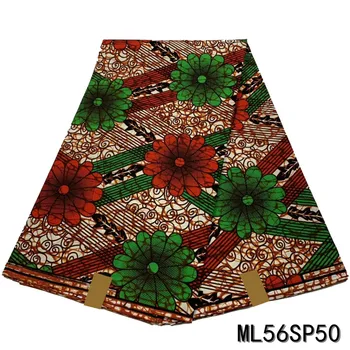 

LIULANZHI nigerian tissu wax 6 yards cheaper wax cotton ankara printing wax cloth free shipping ML56SP25-54