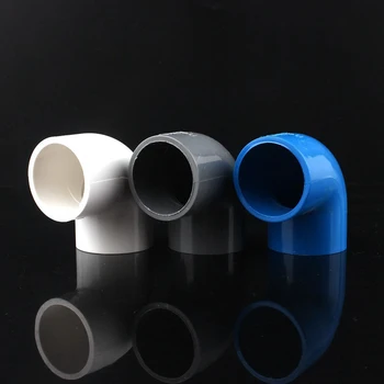 

2pcs PVC 32mm Elbow Connector Water Supply Pipe 90 Degree Elbow Joint Water Tube Adapter Garden Irrigation Pipe Accessory