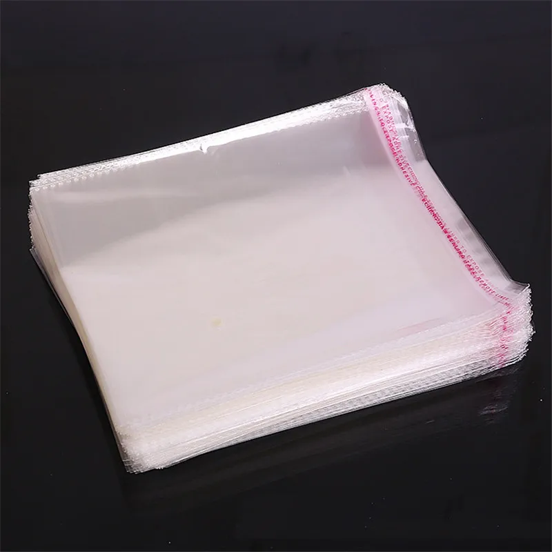 Gift Wrap Clear Self Adhesive Seal Plastic Packaging Earring Bags
