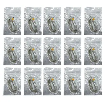 

15 Pcs Starry String Fairy Lights Flashing Mode 20 Micro LED on Silver Copper Wire Battery Powered for DIY Wedding Party Pack